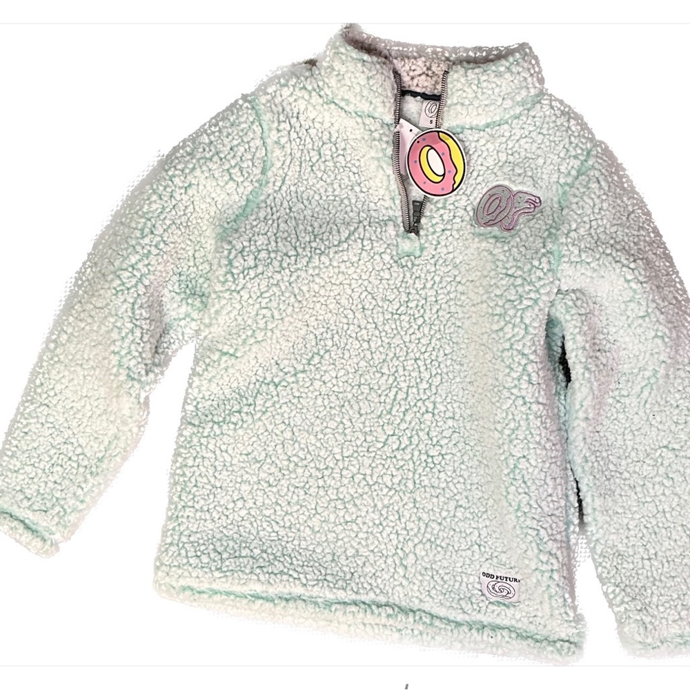 Odd Future Wubby Mint Quarter-Zip Jacket